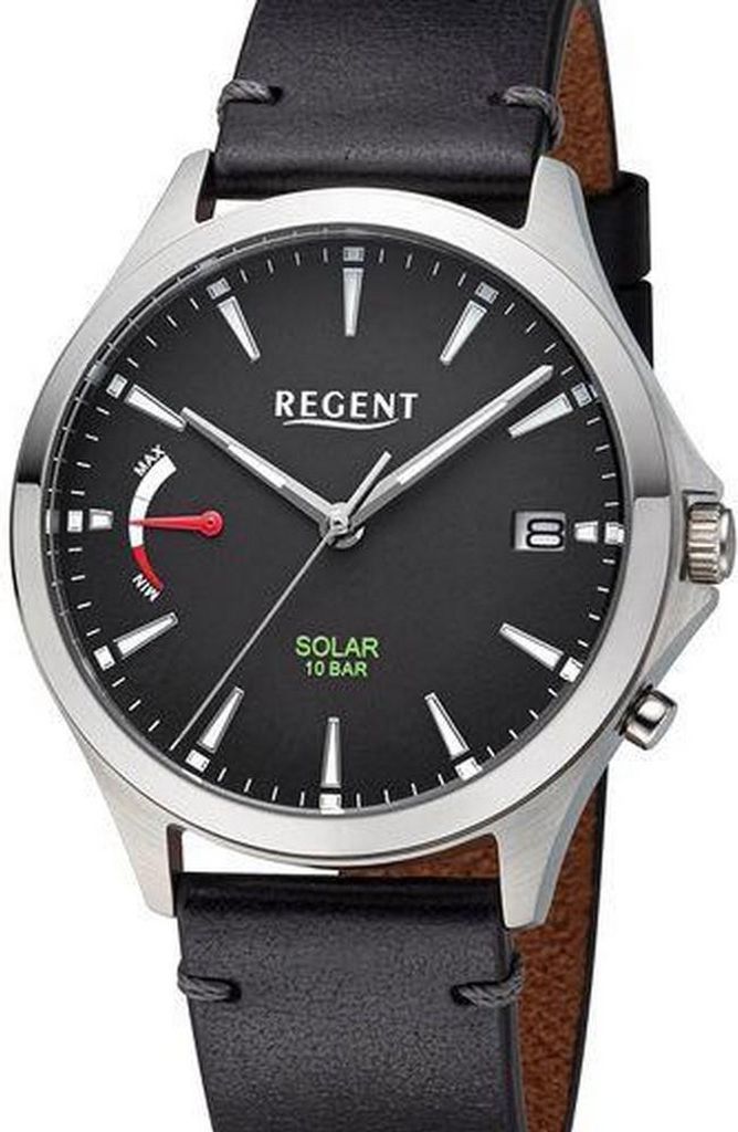 Regent - F-1550 - Armbanduhr - Solaruhr - Herren