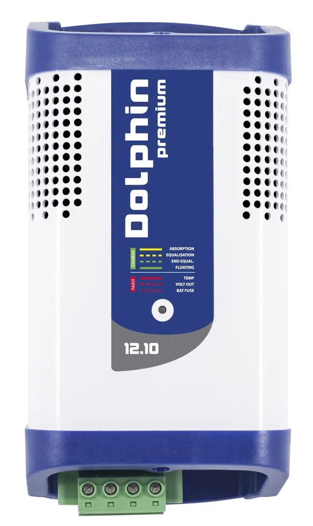 Chargeur de quai Dolphin Premium 10A pour voilier et camping-car