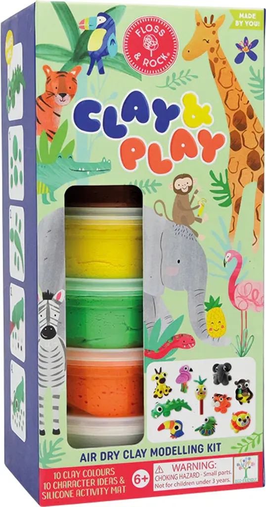 Pâte à modeler Jungle : fini les mains collantes et les pâtes sèches