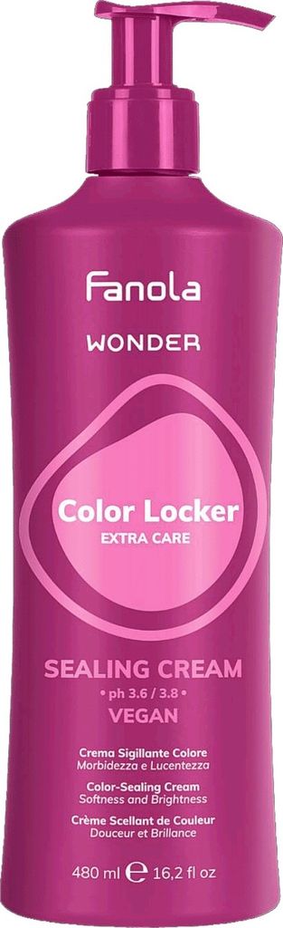 Fanola WONDER Color Locker Sealing Cream 480 ml Produktbild 
