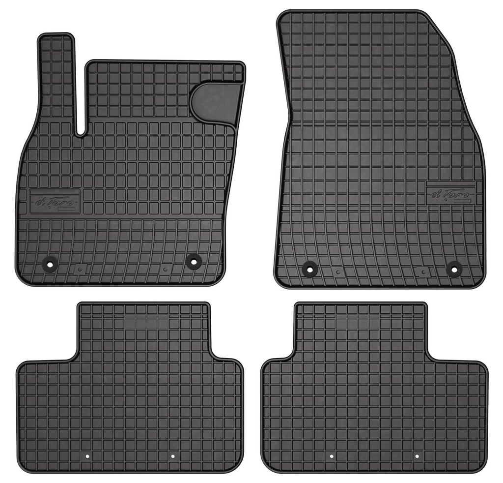 Tapis de sol en caoutchouc pour Volvo XC40 2017- Image du produit 