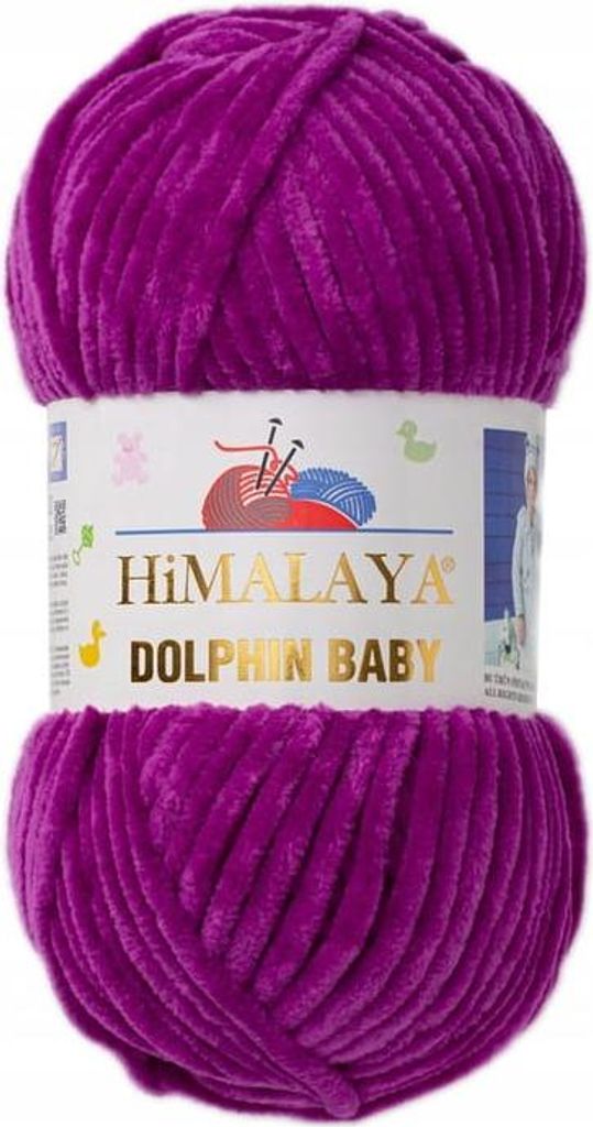 Włóczka Himalaya Dolphin Baby 358 / cyklamen Zdjęcie produktu 