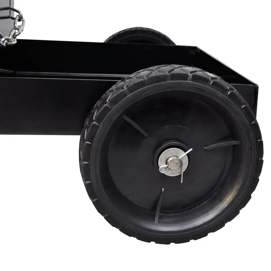 vidaXL Chariot de soudage Noir - Chariot manuel à 3 étagères robustes