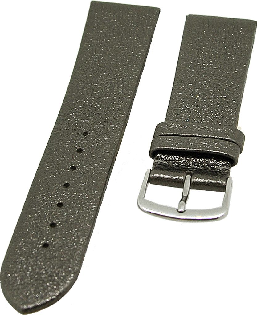 Uhrenarmband Kalbleder Glimmer Stein 10mm Dornschließe