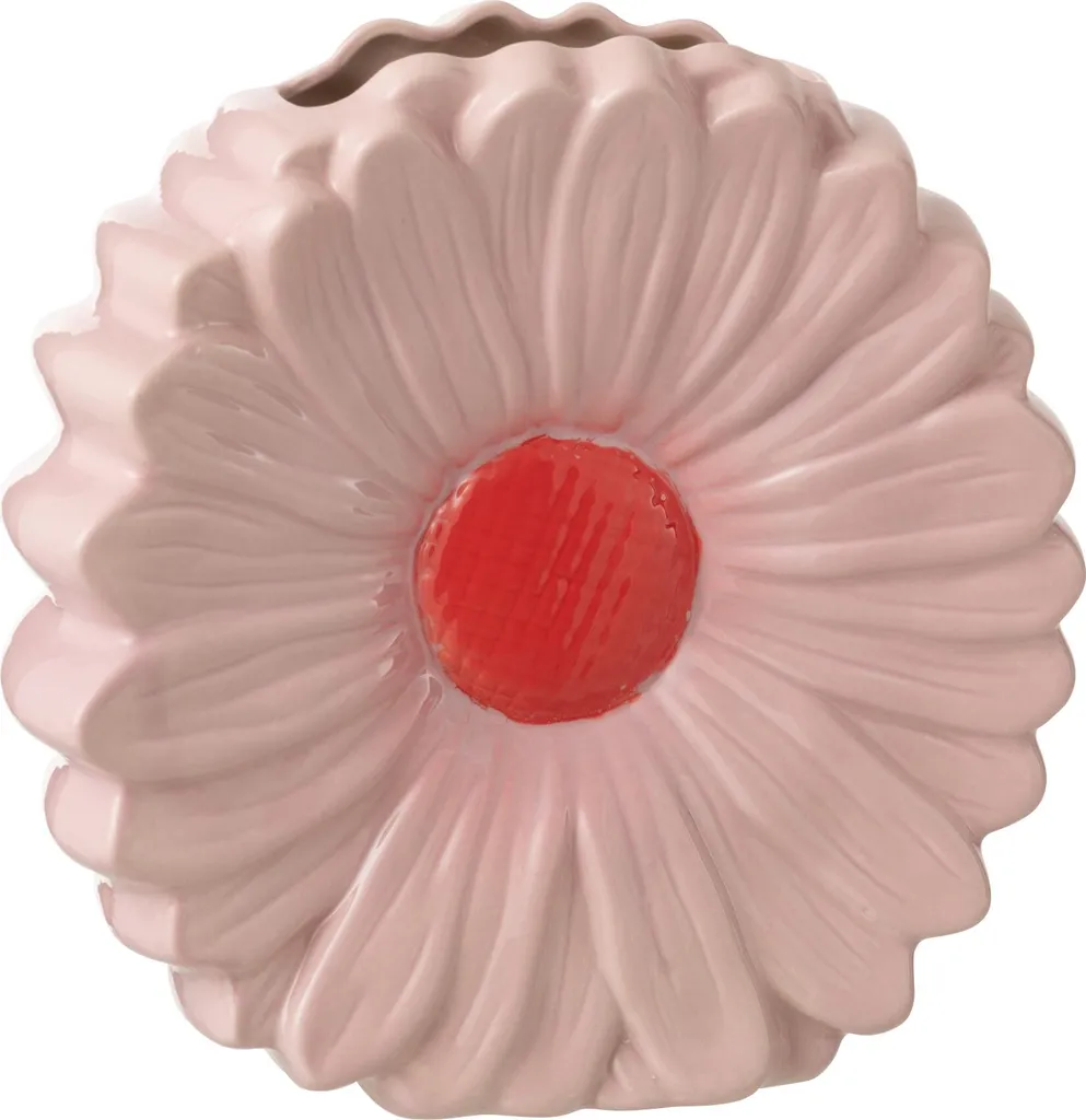 Vase J-Line Porcelaine Rose pour Centre de Table et Décoration Mariage