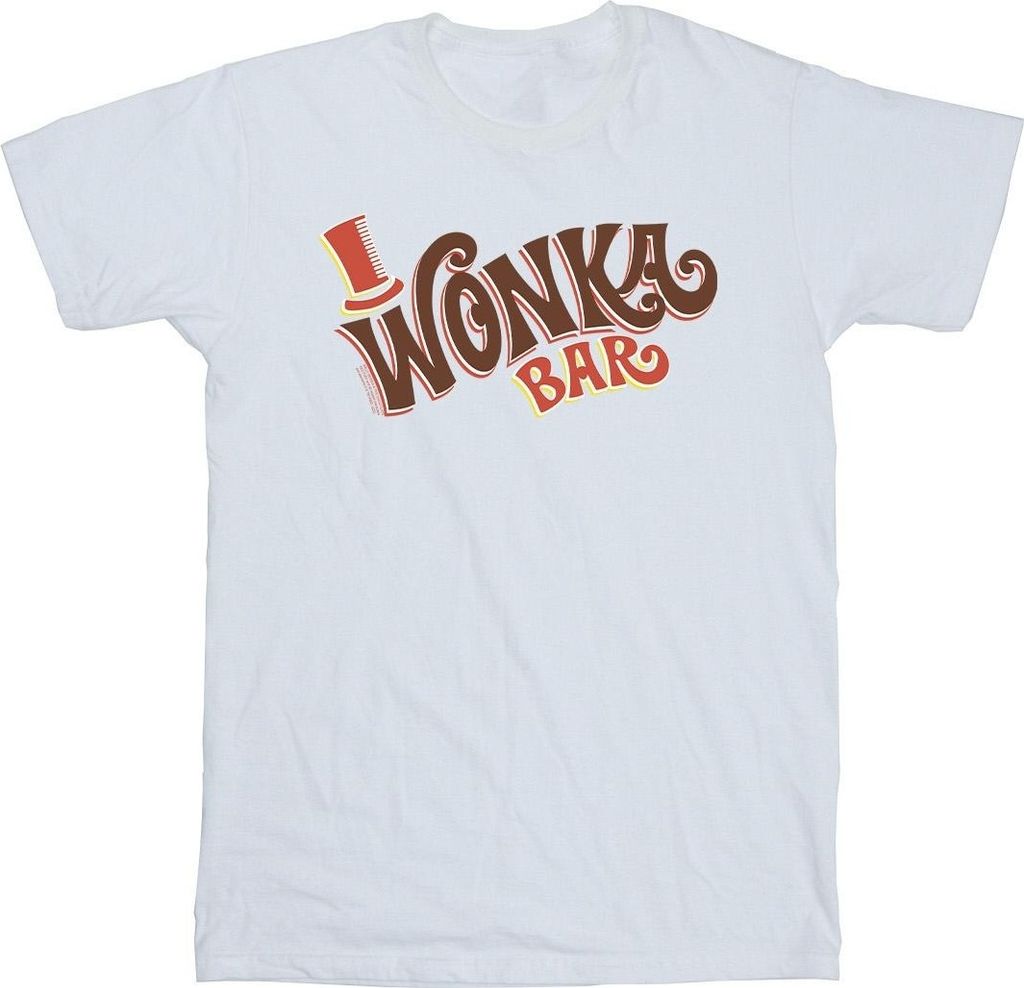 Willy Wonka - "Bar Logo" T-Shirt für Herren BI48715 (5XL) Produktbild 