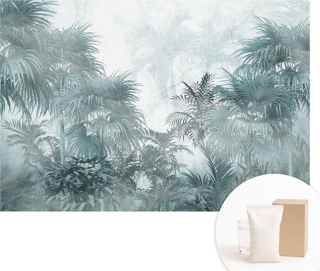 Fototapete - Wandbilder für Wohnzimmer - 152x104 cm - Dekorative Wandfolie - Modernes Design für Wanddekoration - Tapeten für Innenräume - Exot...
