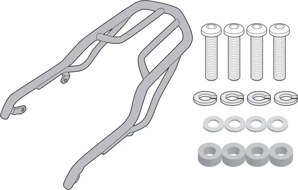 Accessorio Viaggio Honda CMX 1100 Rebel: Portapacchi Kappa KR1194