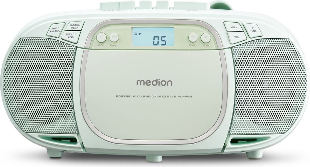 MEDION E66476 Stereo Sound System (Boombox, CD-Player, MP3, Produktbild