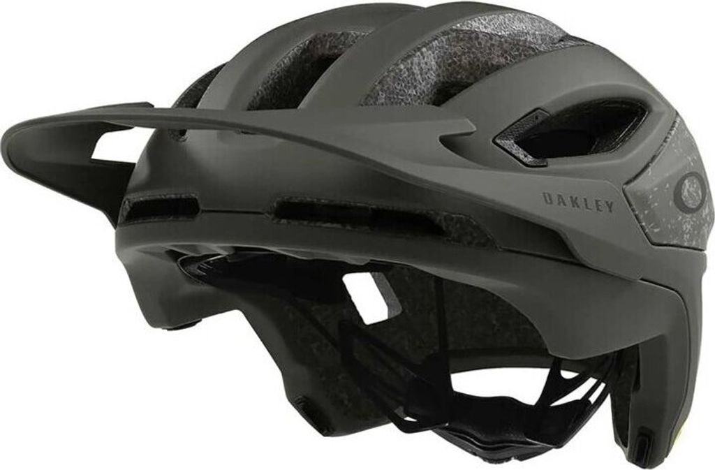 Oakley Dirt 3 Fahrradhelm Matte grau/Satin schwarz