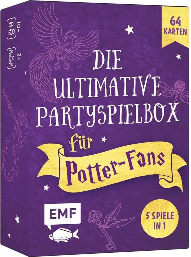 EMF Verlag Kartenspiel: Die ultimative Partyspielbox für Harry Potter-Fans