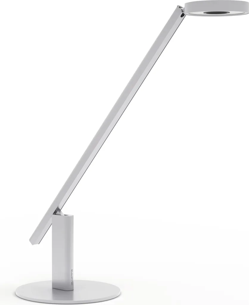 Lampe LUCTRA TABLE LITE BASE Argent 921423 Anti-Fatigue Oculaire Bureau