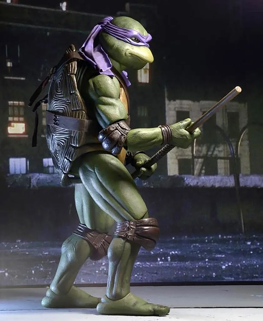 Donatello TMNT Figurine de Collection 42 cm avec Détails Réalistes