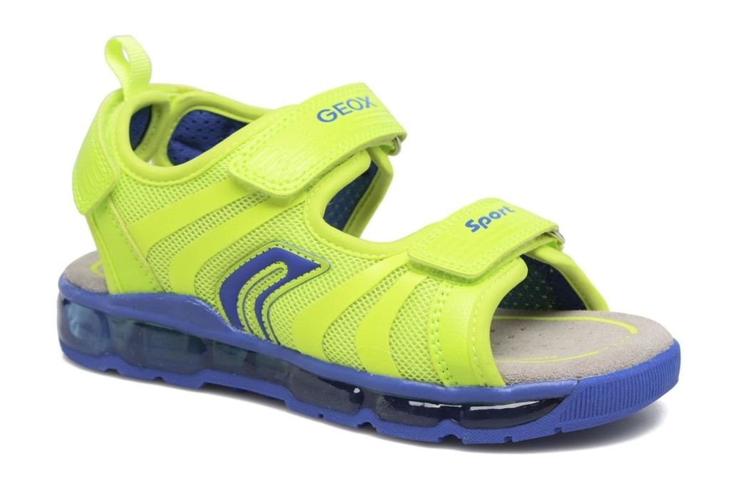 Geox Sandalen J Borealis Boy Denim Marine/Lime - 27