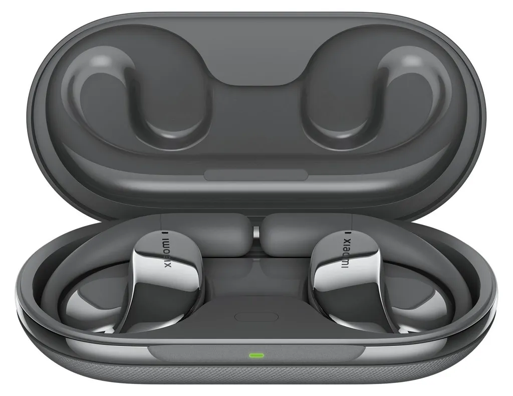 Offerta Xiaomi OpenWear Stereo: Cuffie Bluetooth Aperte Grigio con USB-C