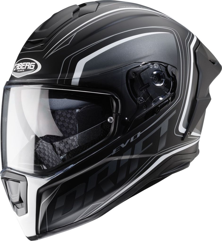 Caberg Integralhelm Drift Evo , Integra Grau Weiß, 2XL