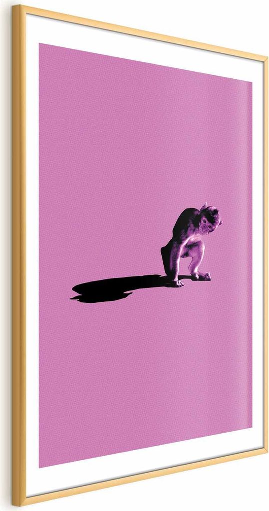Posterpapier Poster - Little Monkey 40x60 cm Tiere g-C-0116-ao-a