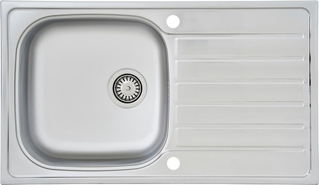 Edelstahl Einbauspüle Spülbecken Küchenspüle Spüle 86 x 50 Produktbild 