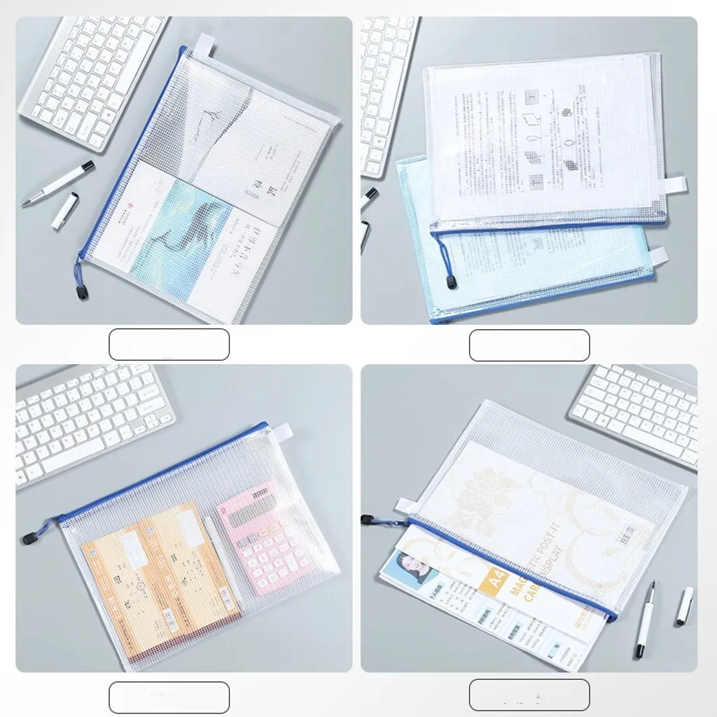 Sachets Transparents Étanche à Zip A4 A5 - Protection Documents 24 Unités - 9