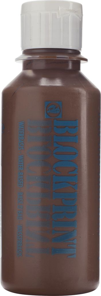 Talens Blockprint Flasche 250 ml Braun 400