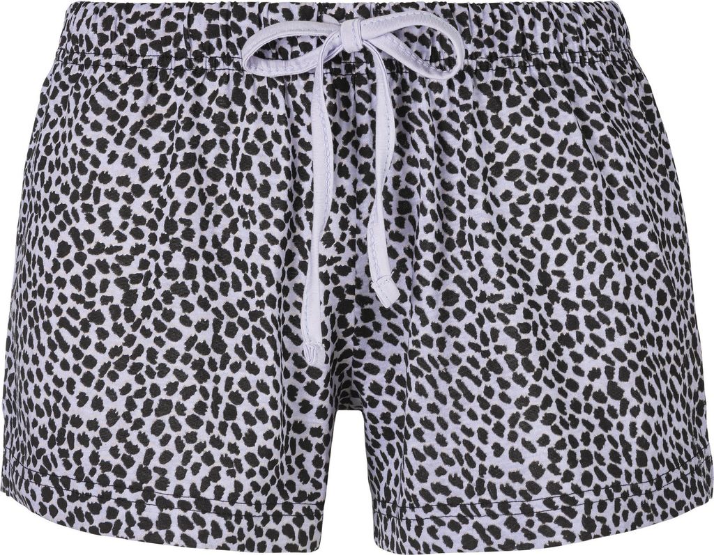 Vivance Dreams Pyjamashorts helllila-schwarz Größe 40/42 Produktbild 