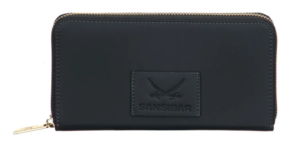 Sansibar Zip Wallet Anthracite - Il Portafoglio da Viaggio in Grigio