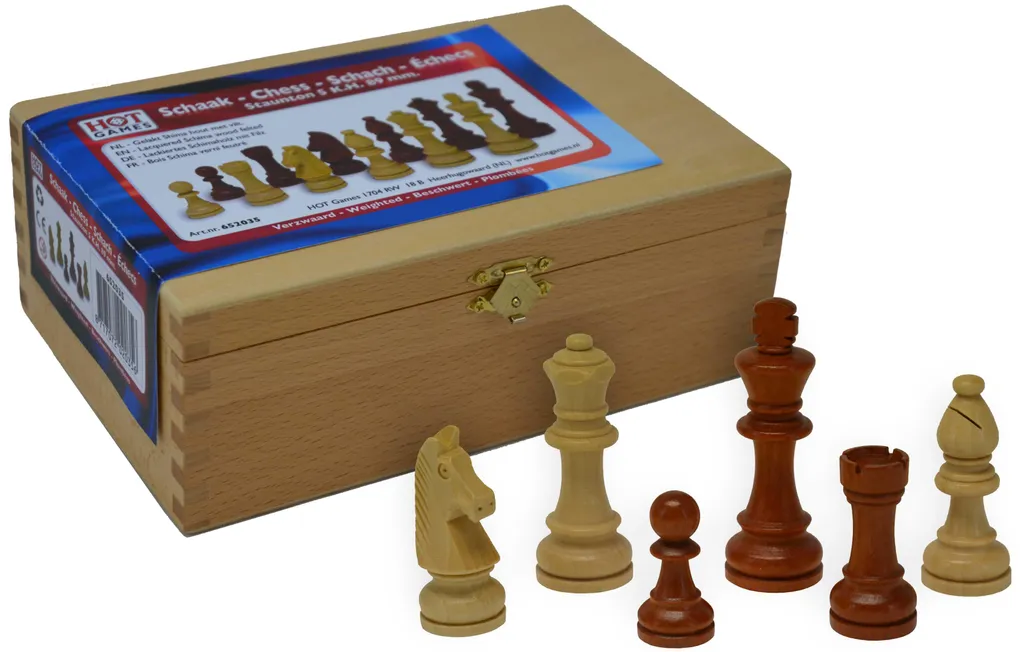 Échiquier Bois Durable HOT Games Evite la Casse Caisse Kh.89 Mt.5