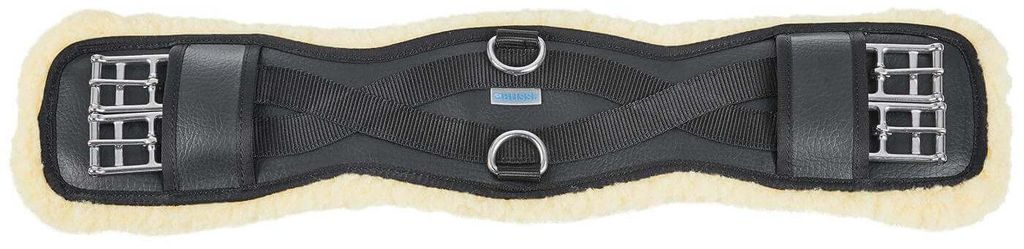 BUSSE Sattelgurt Cross-Dressur-Fell D Schwarz Produktbild 