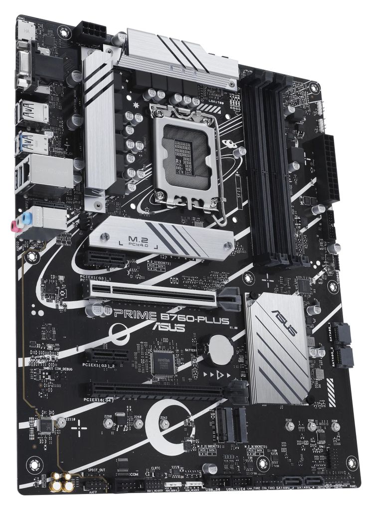 ASUS PRIME B760-PLUS, Intel, LGA 1700, Intel® Celeron®, Zdjęcie produktu 
