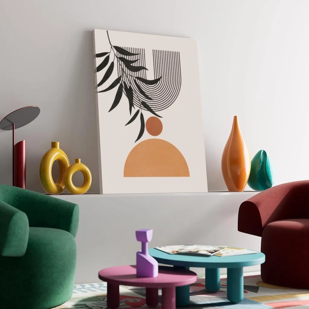 Peinture Murale Boho pour Dynamiser un Mur Blanc sans tout Repeindre - 4