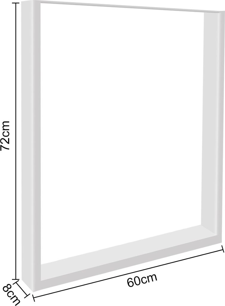 lot de 2 pieds de table 60x72 cm Patins de table Pieds de Image du produit 