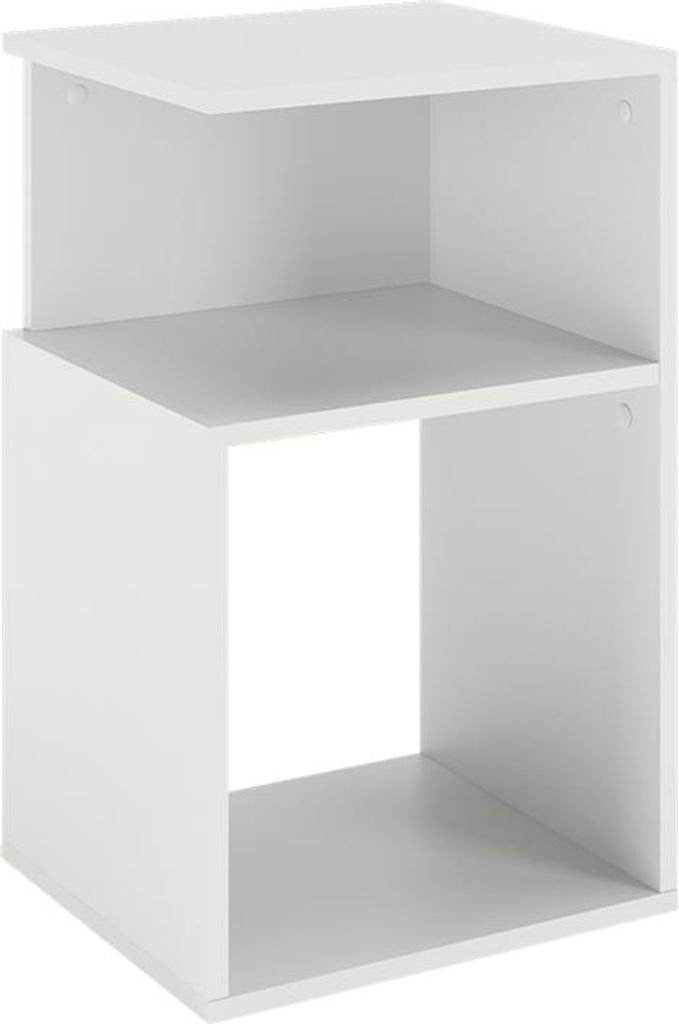 Nachttisch Vicco Elios Weiß 40 x 65.3 cm, Model 56390