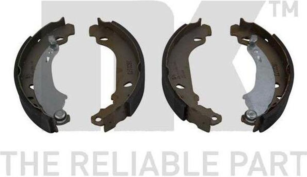 NK Bremsbacken hinten für Peugeot 206 206+