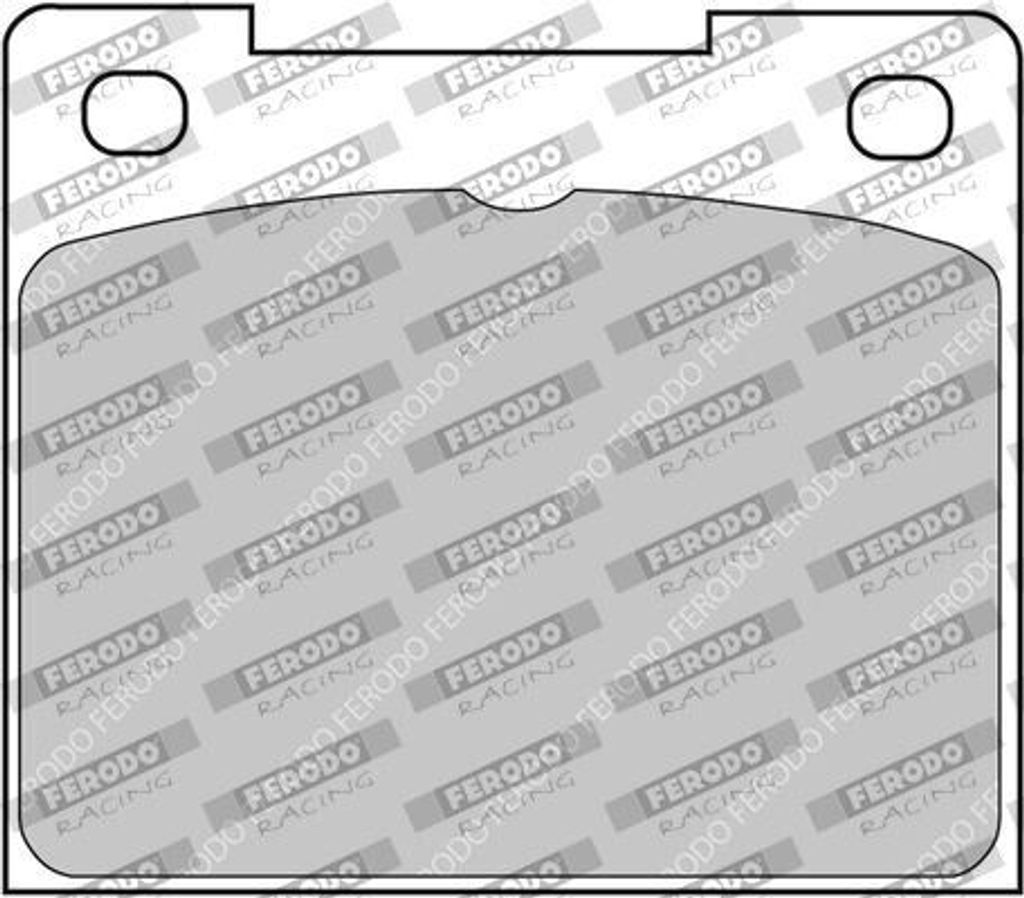 Bremsbelagsatz, Scheibenbremse FERODO FCP809H