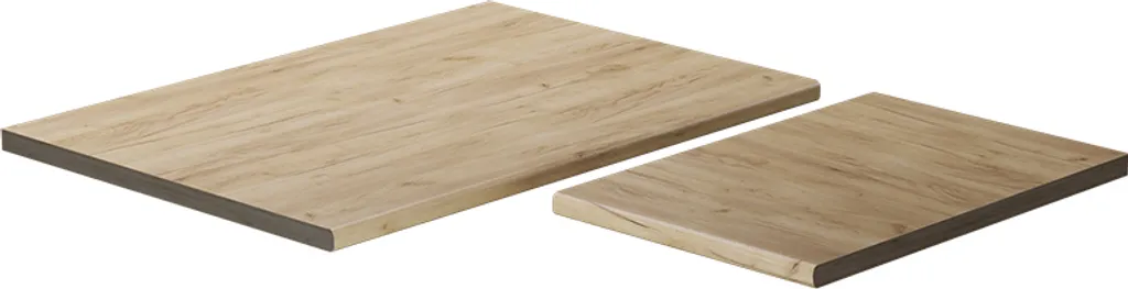 Plan de travail de cuisine d'angle Vicco R-Line en décor Chêne doré