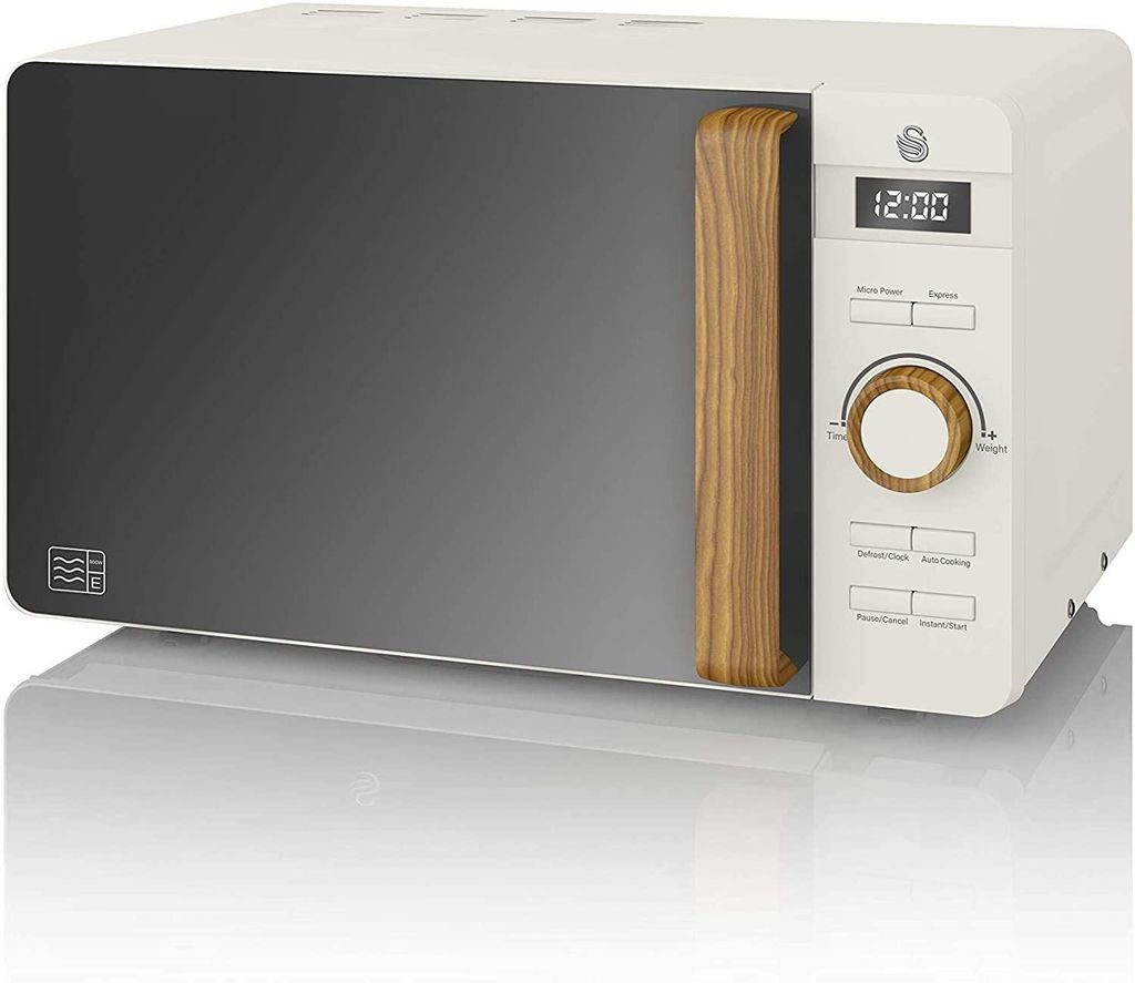 SWAN SM22036WHTNEUN Microonde digitale 20L Design moderno Immagine del prodotto 