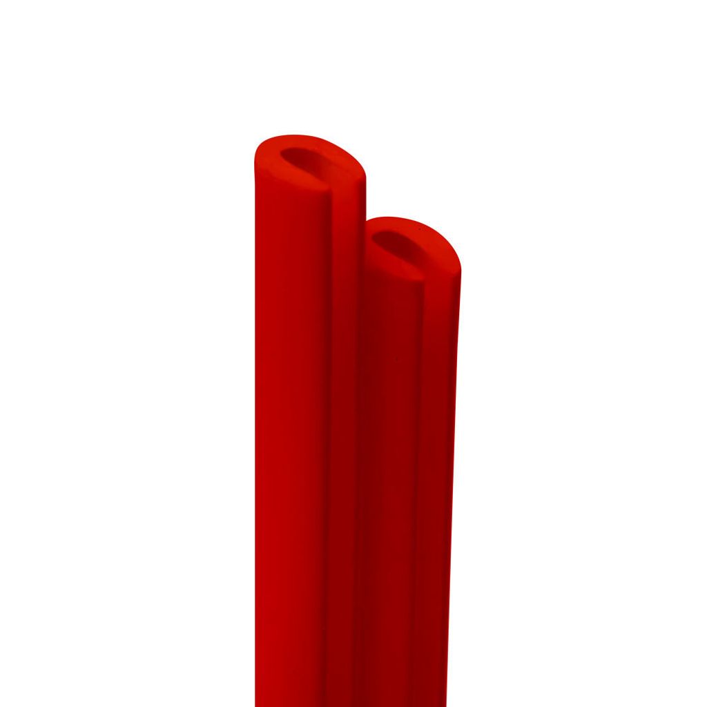 Auto-Schutzprofile, rot, 2 Stück, 65 cm