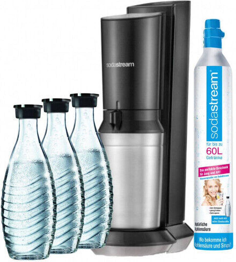 SodaStream Crystal 2.0 Aktionspack Wassersprudler, Titan, Produktbild 5