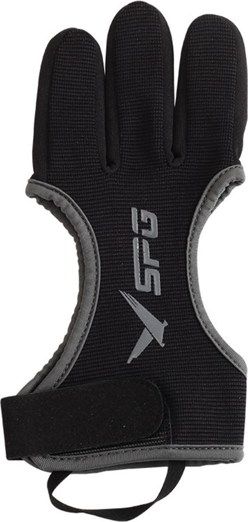 Bogenschießen Finger Tab Handschuh Kunstleder Drei Finger Schutz Handschutz Schießen Jagd Schutzausrüstung Zubehör für Recurve Compound Bogen
