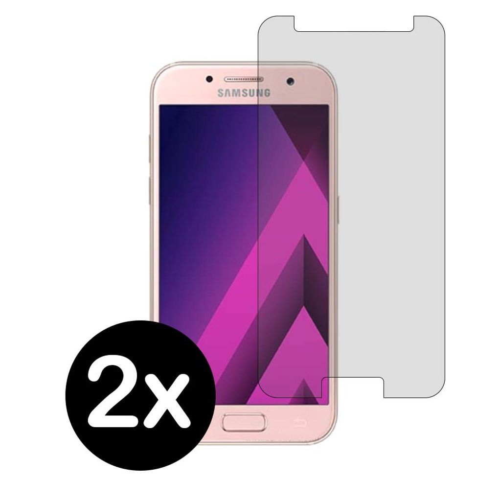 Smartphonica Displayschutzfolie für Samsung Galaxy A5 2017 aus Glas - 2 Stück