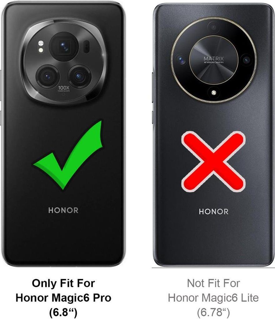 Coque Silicone TPU Mate Pour Honor Magic 6 Pro - Bleu Transparent - Générique - Neuf Sous Blister