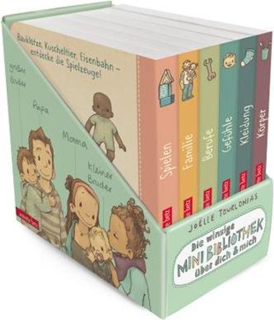 Die winzige Mini-Bibliothek über dich & mich (Die Mini-Bibliothek der Wörter)
