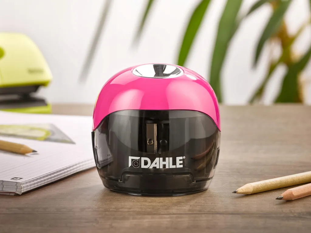 Fini les mines cassées avec la machine à tailler DAHLE 250 rose stable - 8