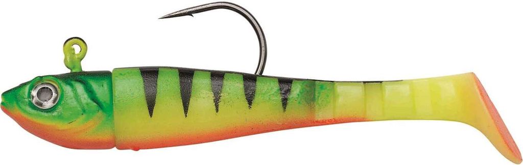 Kinetic Meeres Shad Bunnie Sea Paddletail Shad 100g Fire Tiger