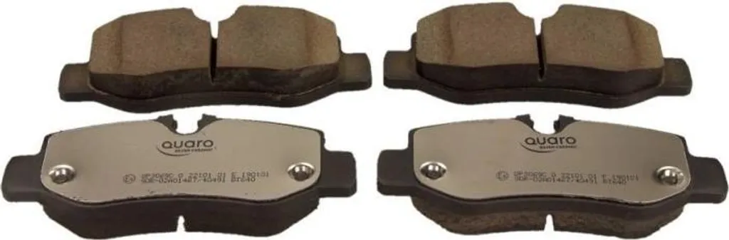 Plateaux de Frein Arrière Quaro Silver Ceramic pour DB Vito 1.6-2.2D