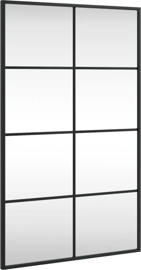 Offerta Specchio da Parete vidaXL 50x80 Nero Ferro - Versatile