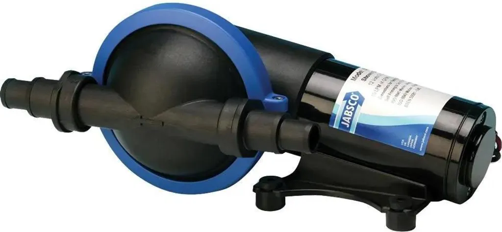 Pompe de cale Jabsco PAR 12V 16l/min débit constant autorégulé