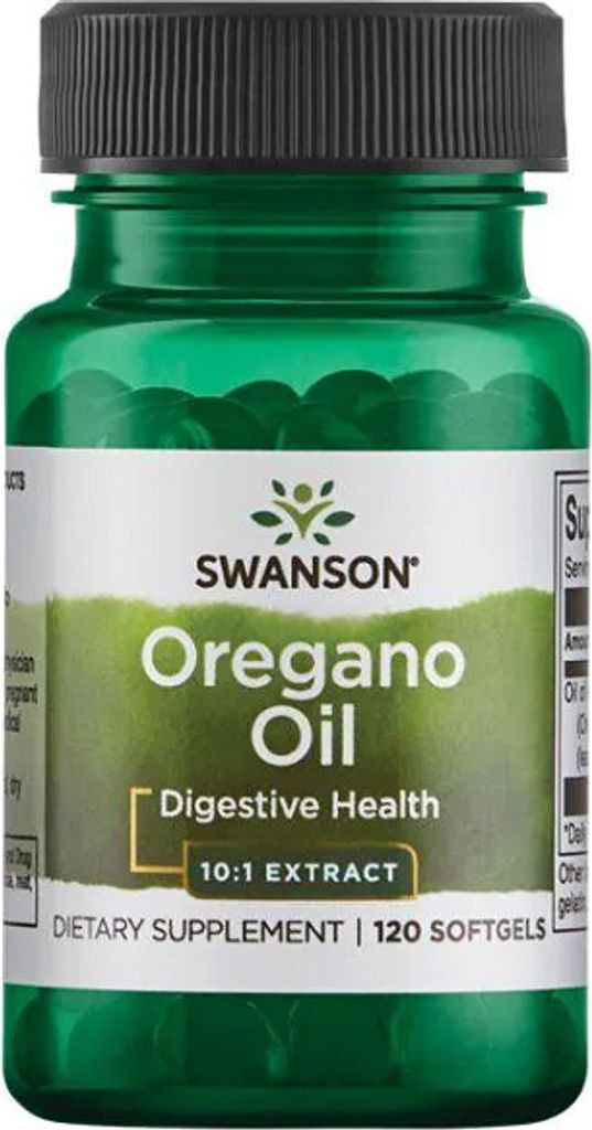Olio di origano 150 mg 120 capsule molli Swanson Health Immagine del prodotto 