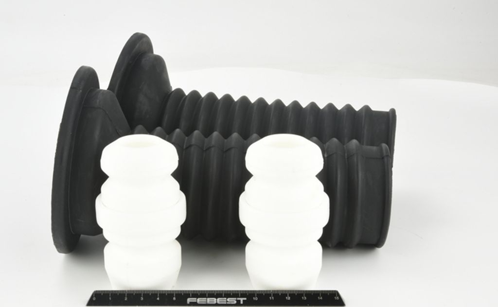 FEBEST TSHB-ADT250F-KIT Staubschutzsatz Stoßdämpfer Vorne für TOYOTA AVENSIS Kombi (T25) COROLLA Verso (ZER, ZZE12, R1) COROLLA (ZZE12, NDE12, Z...