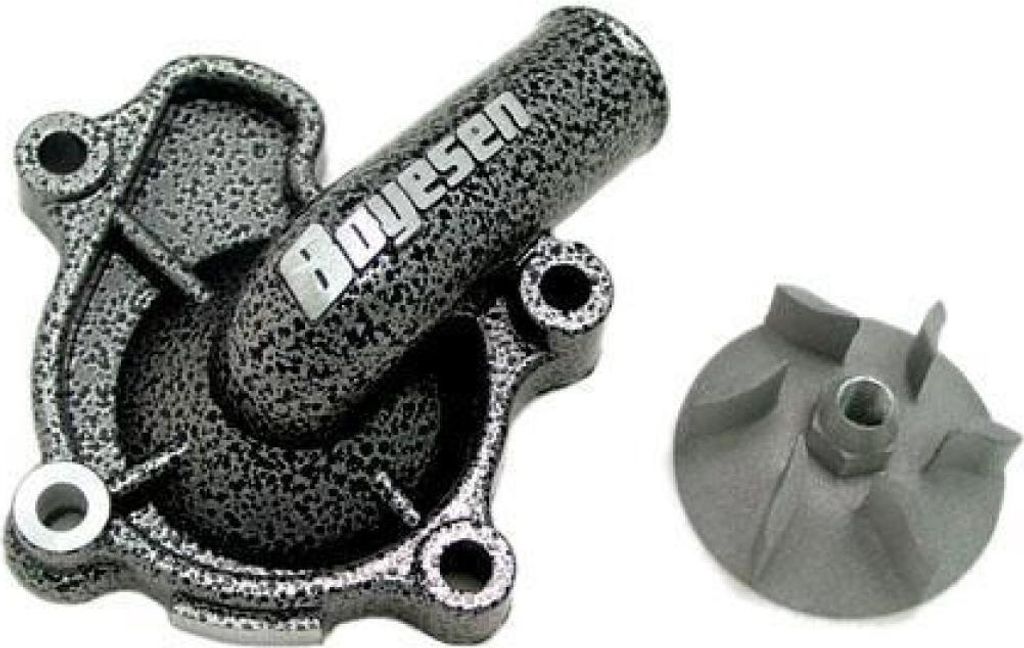 Wasserpumpe Boyesen Supercooler Magnesium für Yamaha WR 450 F 16-21 / YZ 450 F 14-21 / YZ 450 FX 16-21
